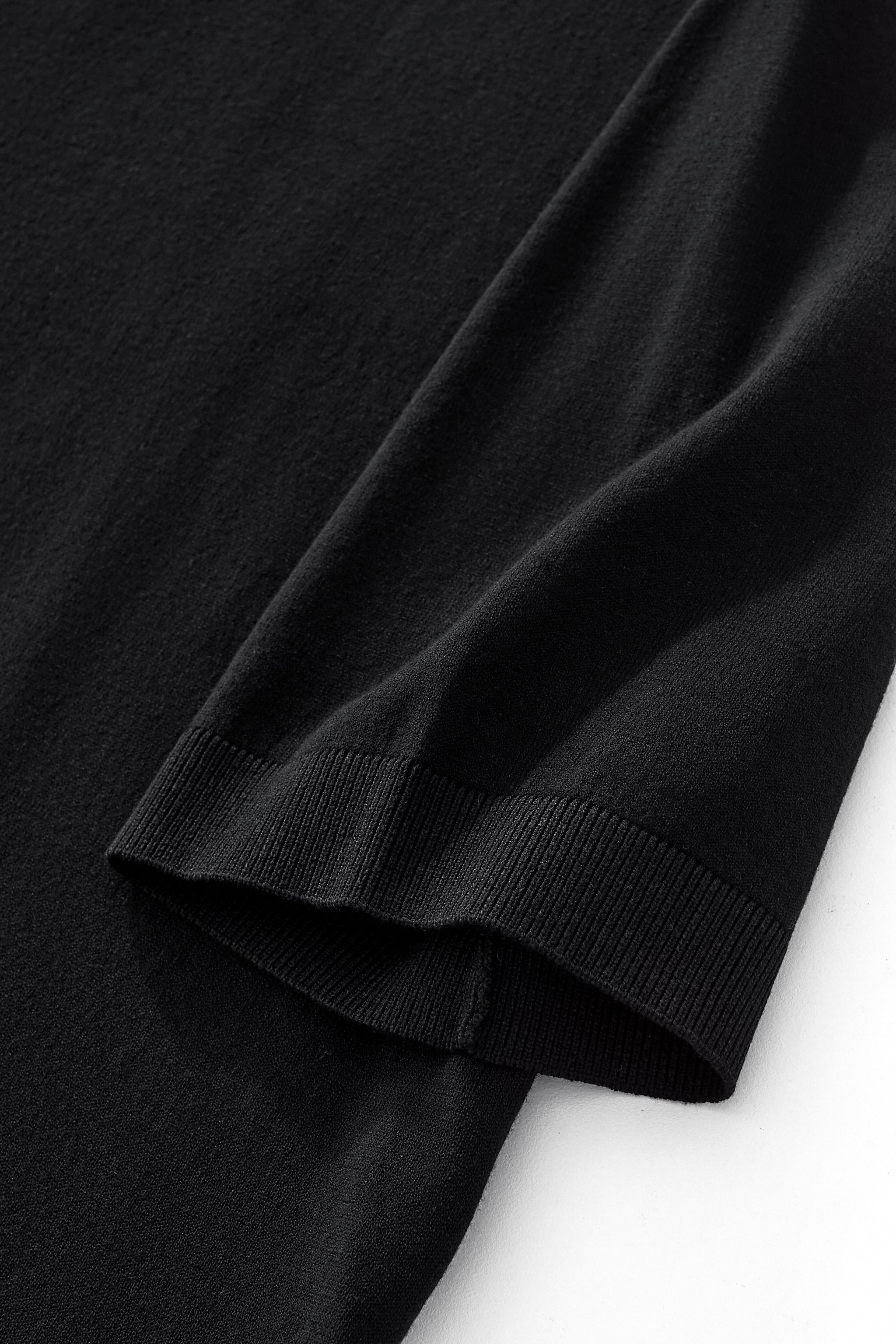 Everyday Luxe Polo BLACK