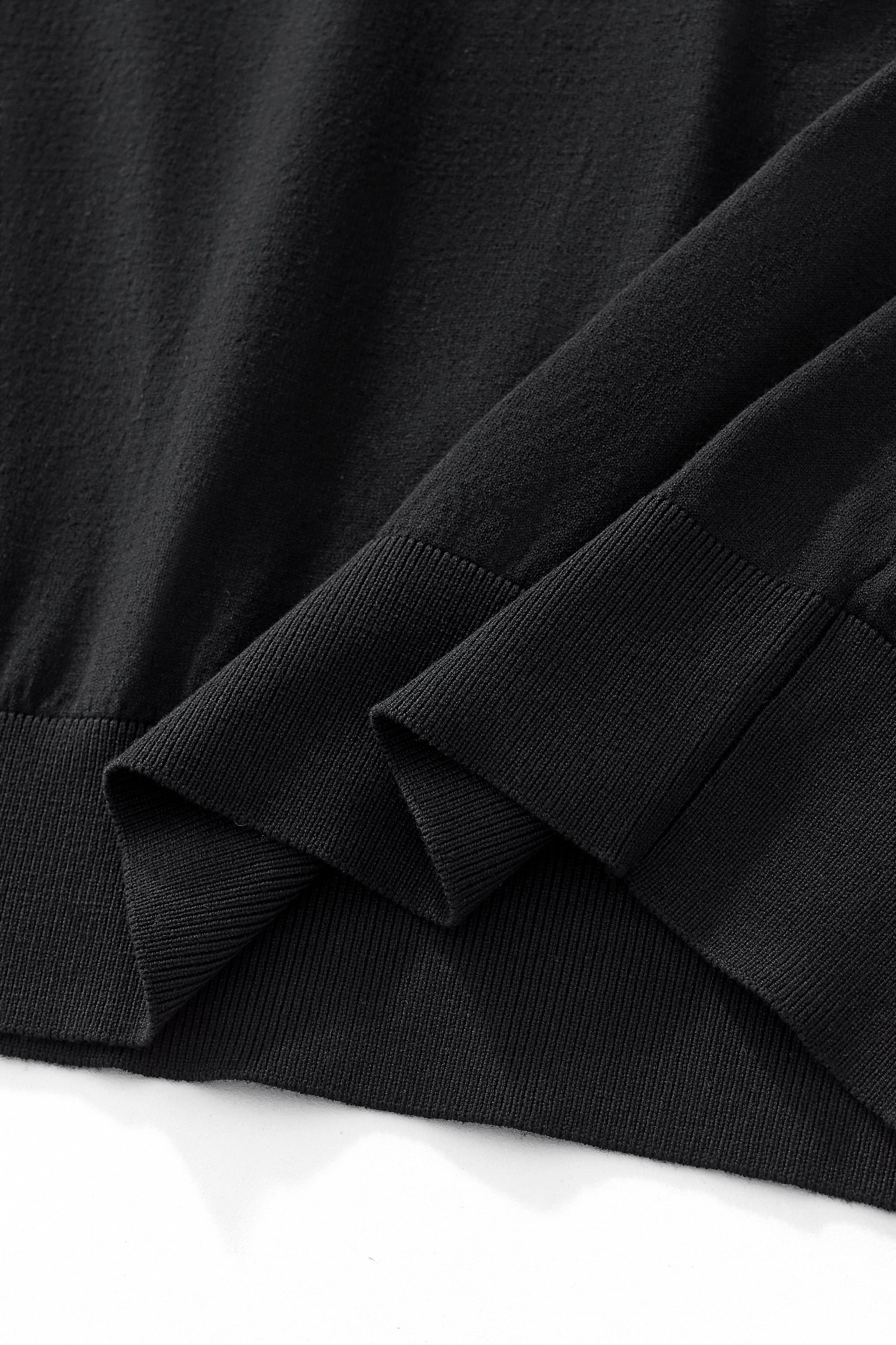 Everyday Luxe Polo BLACK