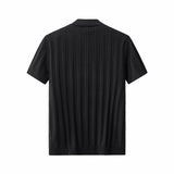 MetroLine Button Polo BLACK