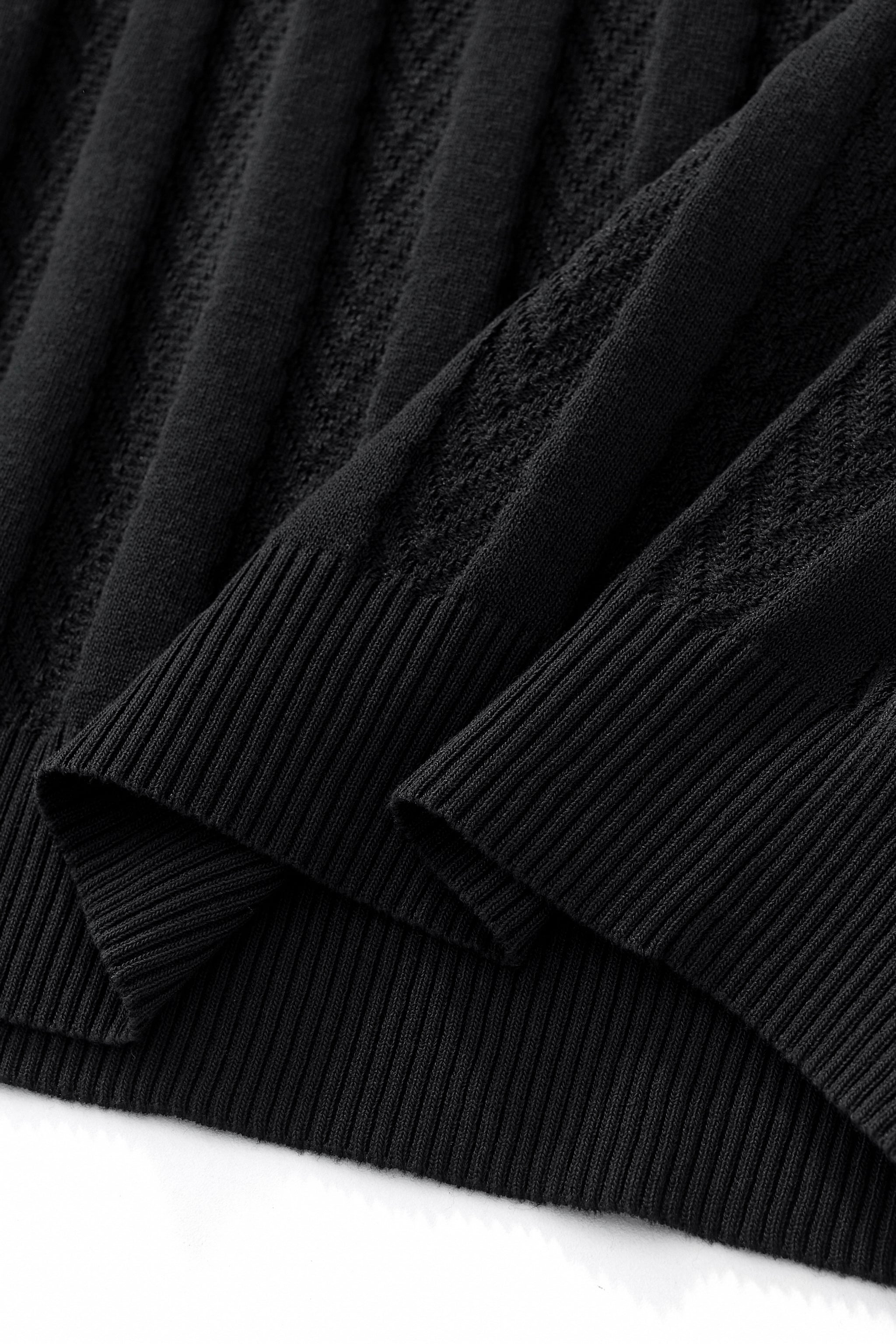 MetroLine Button Polo BLACK