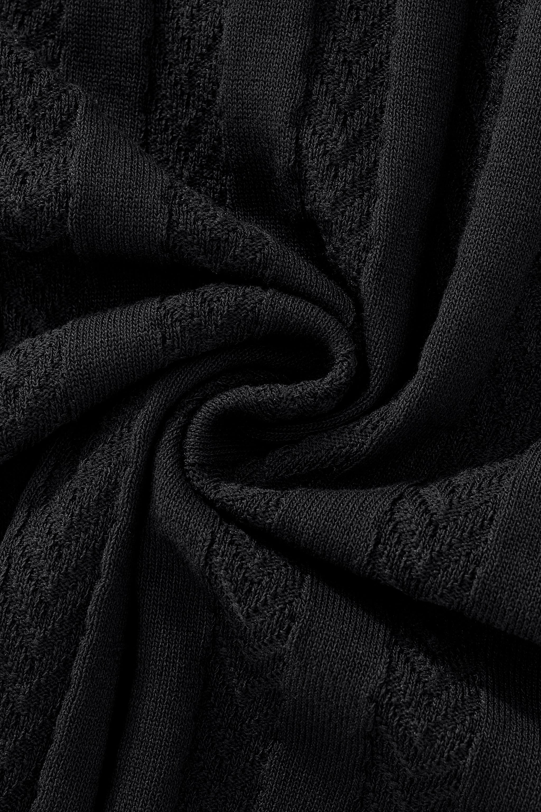 MetroLine Button Polo BLACK