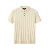 MetroLine Button Polo KHAKI