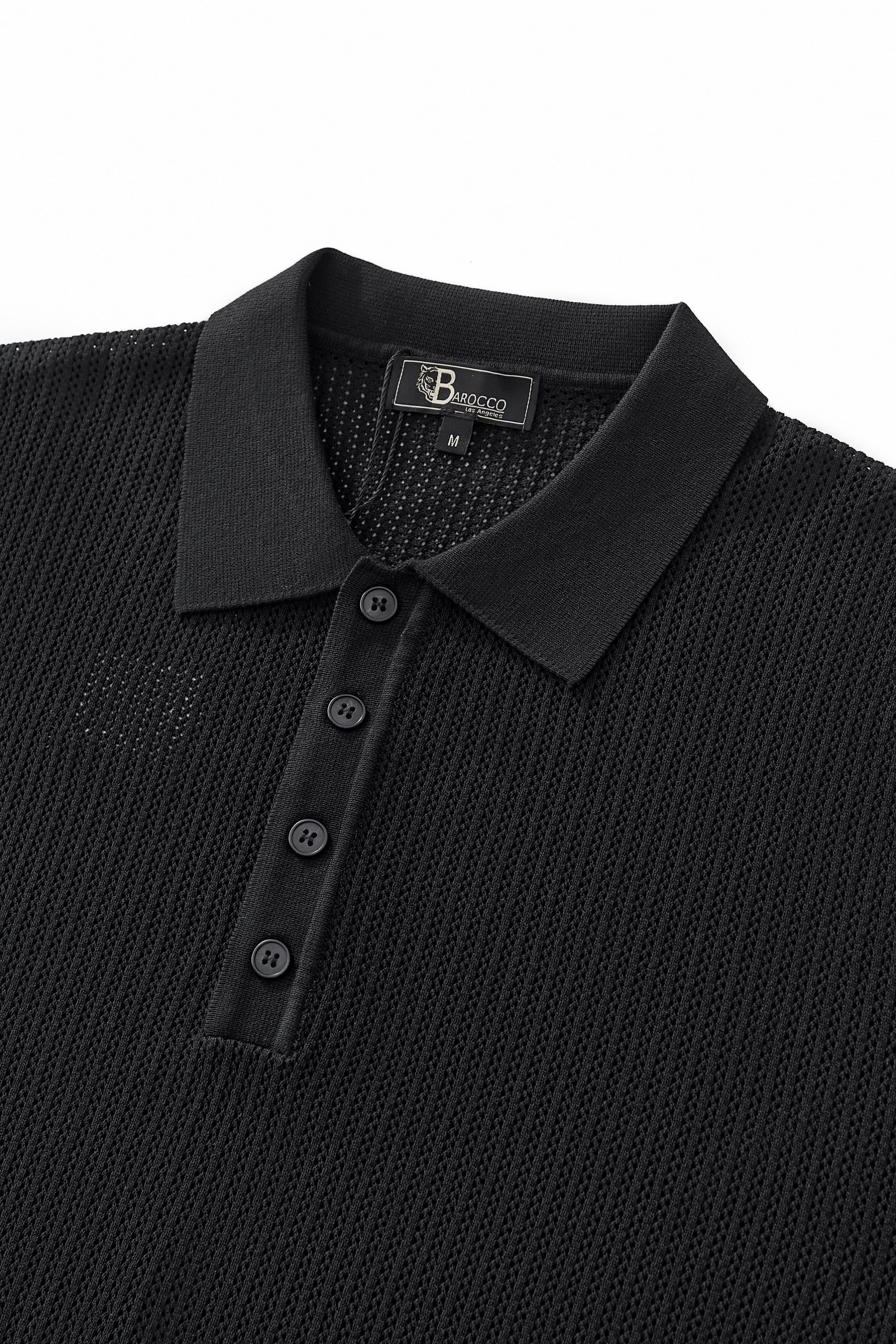 AirFlex Mesh Polo BLACK