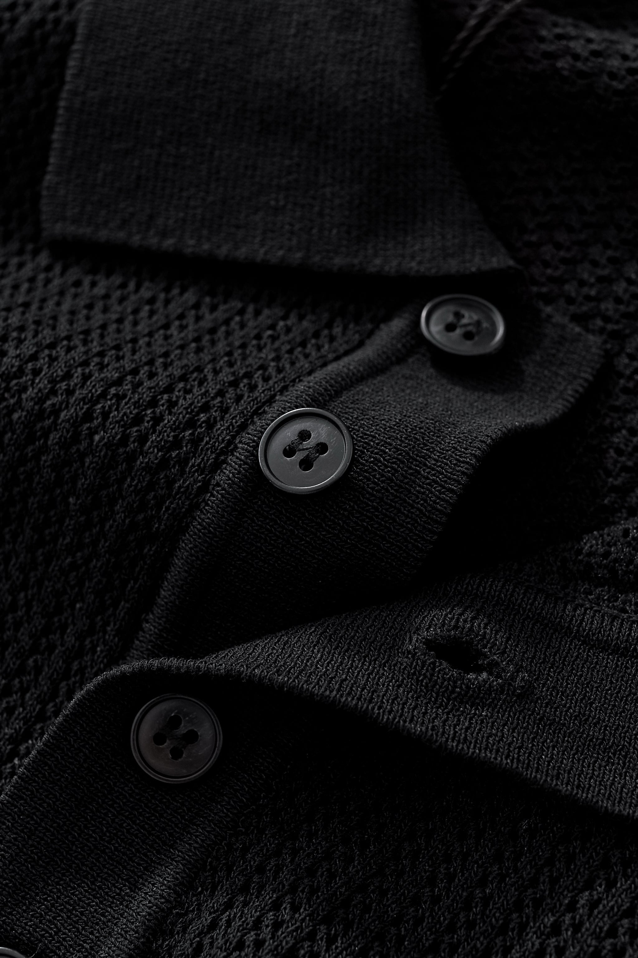 AirFlex Mesh Polo BLACK