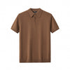 PrimeKnit Button Polo COFFEE