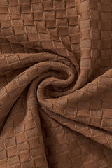 PrimeKnit Button Polo COFFEE