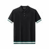 EdgeTrim Mesh Polo BLACK