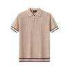 EdgeTrim Mesh Polo KHAKI