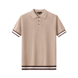 EdgeTrim Mesh Polo KHAKI