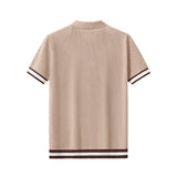 EdgeTrim Mesh Polo KHAKI