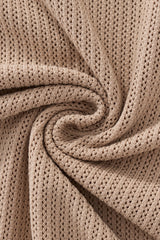 EdgeTrim Mesh Polo KHAKI