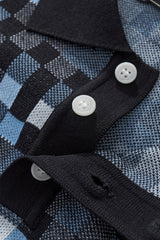 Pixel Fade Polo BLACK