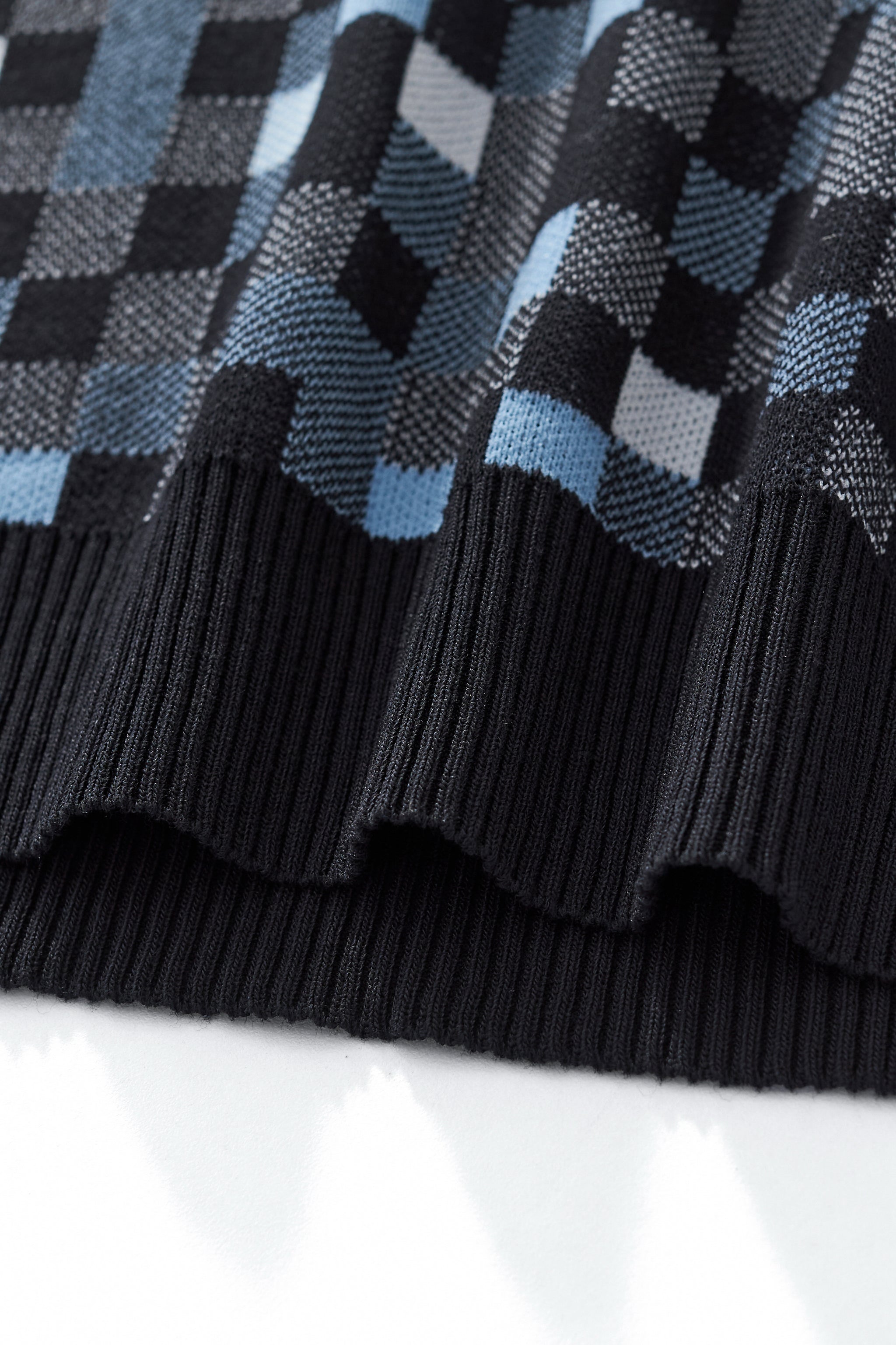 Pixel Fade Polo BLACK