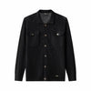Barocco Ventura Mesh Knit Men's Long Sleeve Shirt - Black