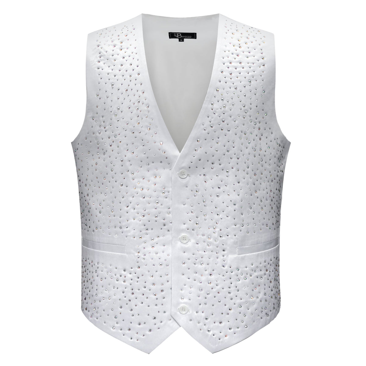Barocco Glamour Gaze Men's Shirt - White