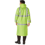 Reversible Reflective Rain Parka with Detachable Hood | 3905