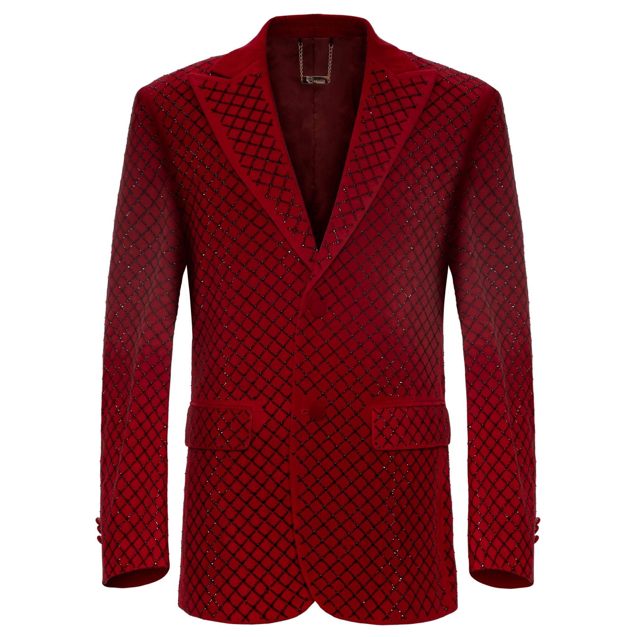 Opulent Outfit Blazer RED/BLACK