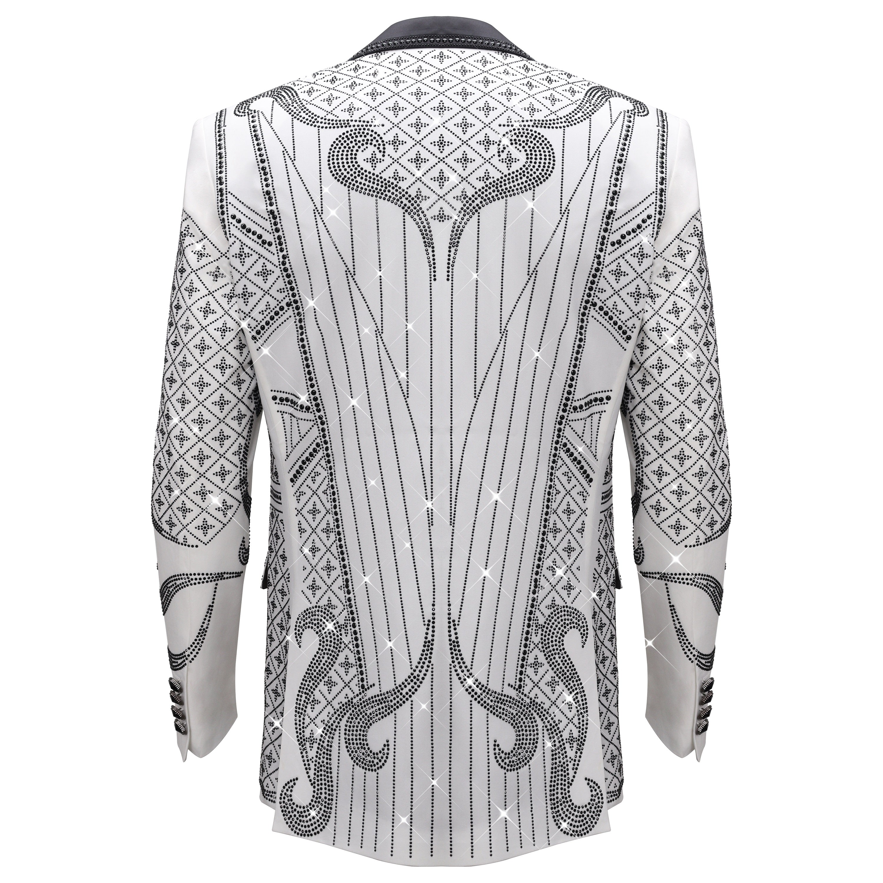 Timeless Tailor Blazer WHITE/BLACK