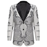 Timeless Tailor Blazer WHITE/BLACK
