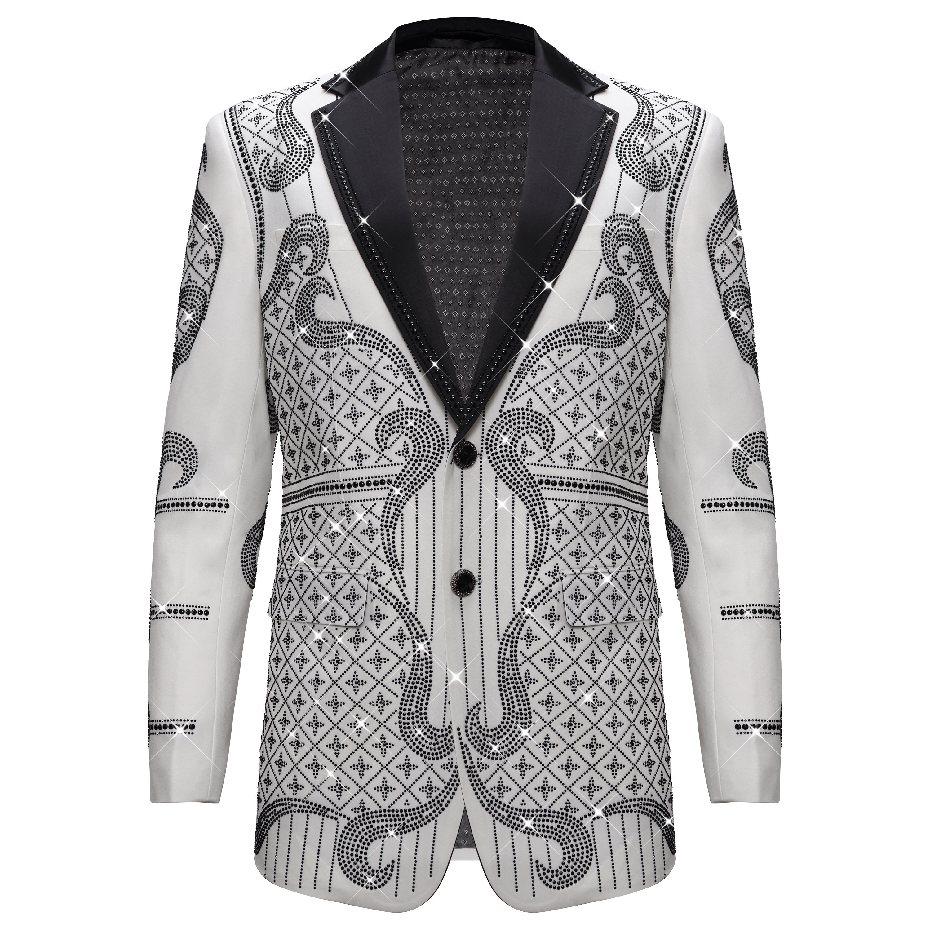 Timeless Tailor Blazer WHITE/BLACK