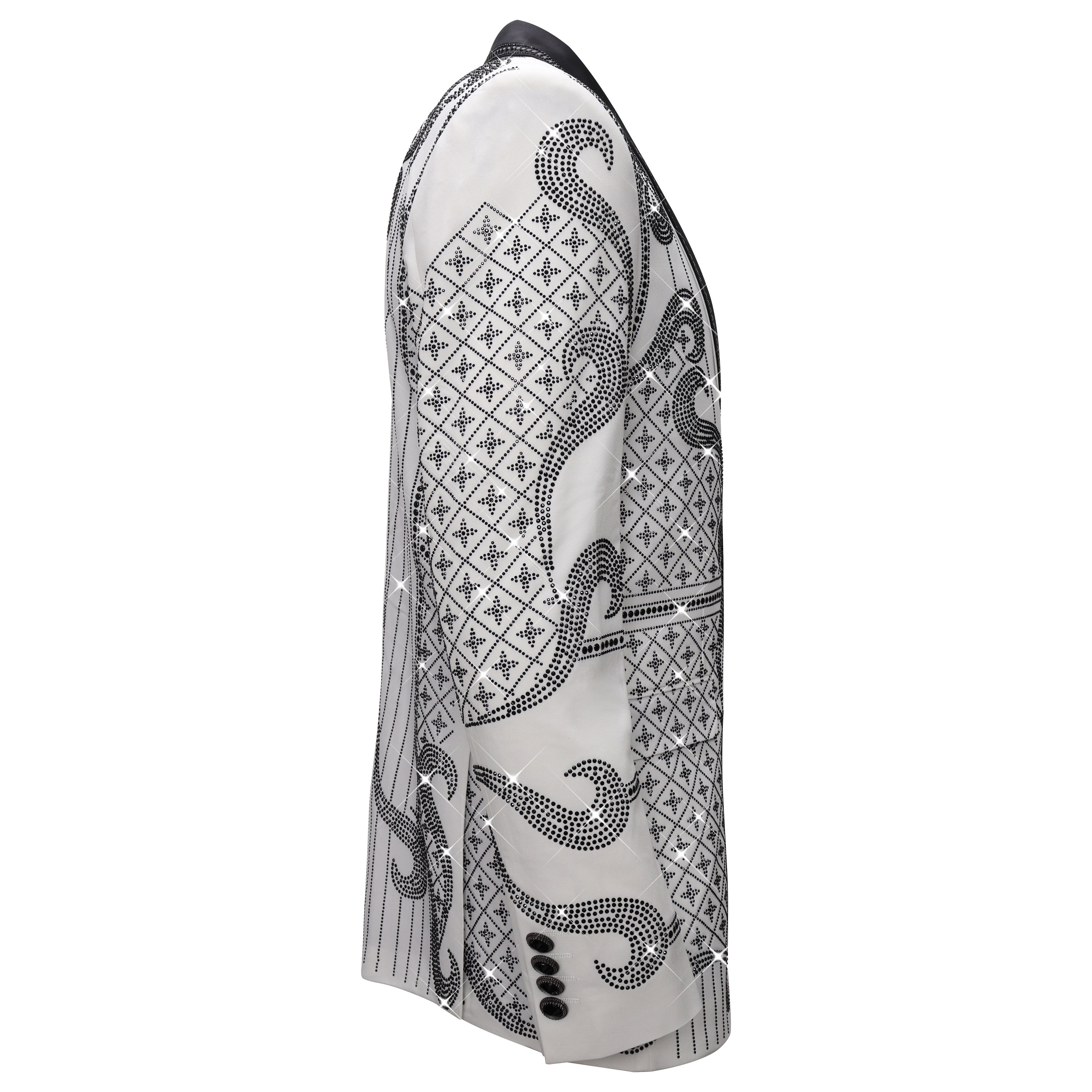 Timeless Tailor Blazer WHITE/BLACK