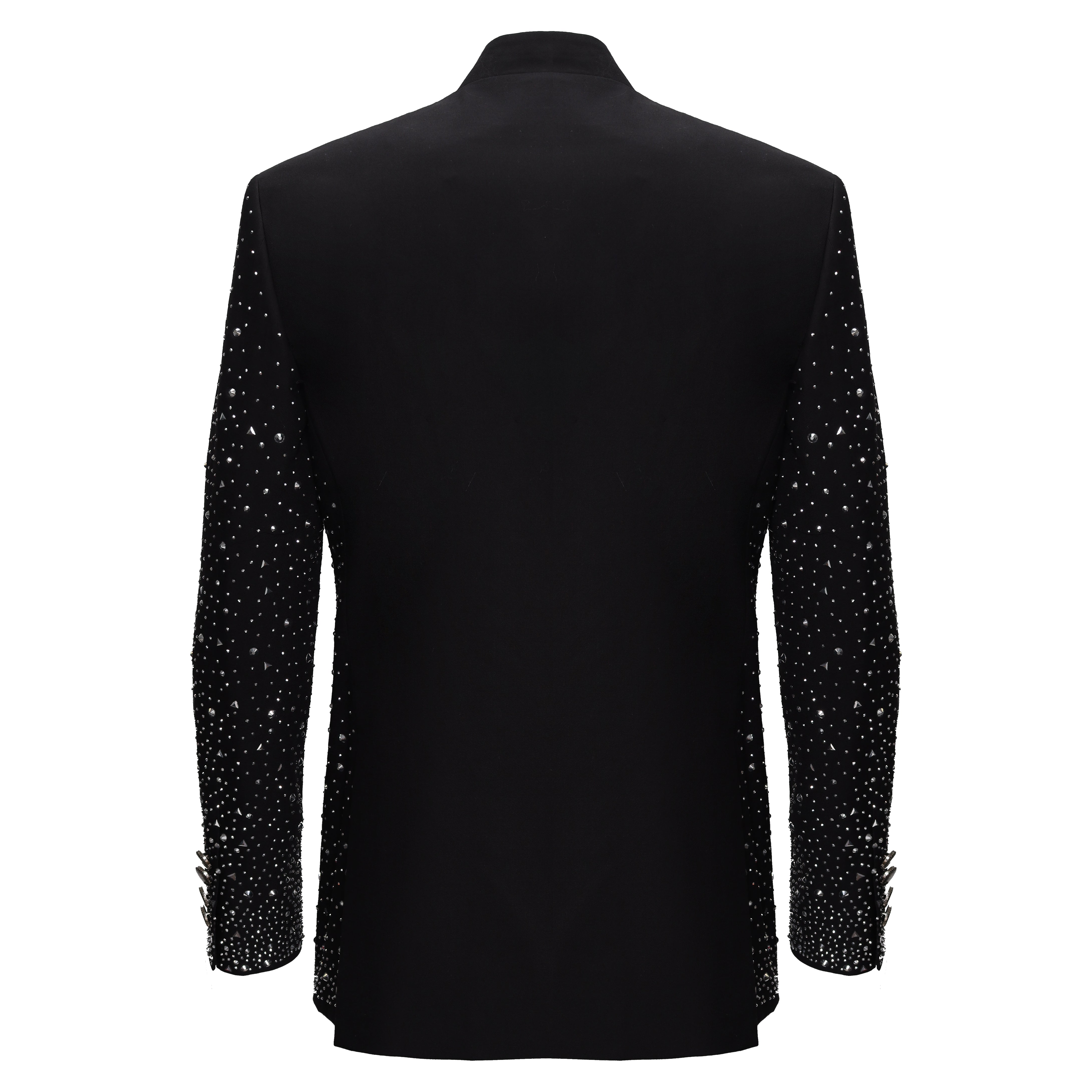 Culture Couture Embellished Blazer – Red Carpet Edition BLACK/SILVER