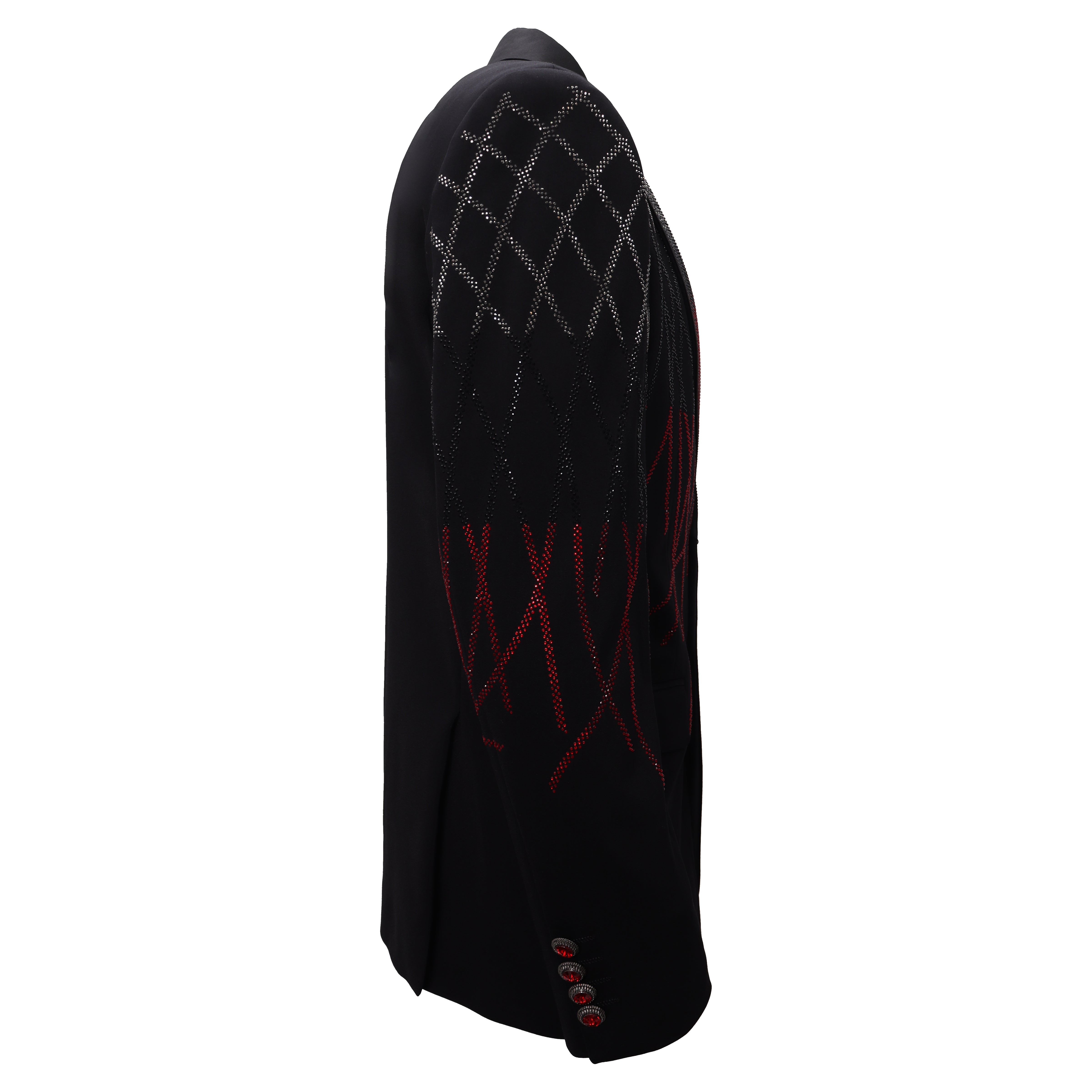 Bold Grace Blazer BLACK/RED