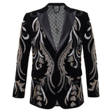 Crystal Gold Blazer BLACK/GOLD