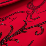 Valent Velvet Blazer RED