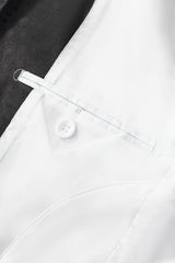Celestial Wave Blazer WHITE/BLACK