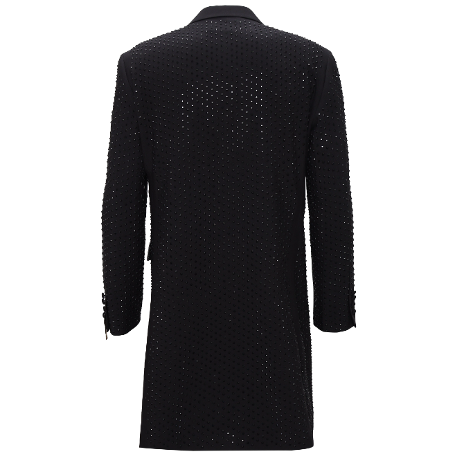 Sparkle The Night Away Long Blazer BLACK/BLACK