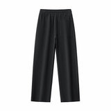 Barocco Vista Men's Waffle Textured Shirt & Pants Set - Black