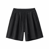 Drift Set – Waffle Textured Shirt & Short BLACK