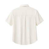 Drift Set – Waffle Textured Shirt & Short WHITE