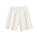 Drift Set – Waffle Textured Shirt & Short WHITE