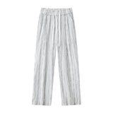 Strata Set – Printed Long Sleeve Shirt & Pant GREY