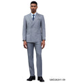 Mens-suit Double Breasted by Stacy Adams