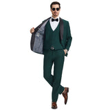 Men's Stacy Adams Hybrid-Fit 3pc Tuxedo Set