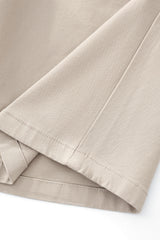 Barocco Apex Drawstring Men's Stretch Shorts - Beige