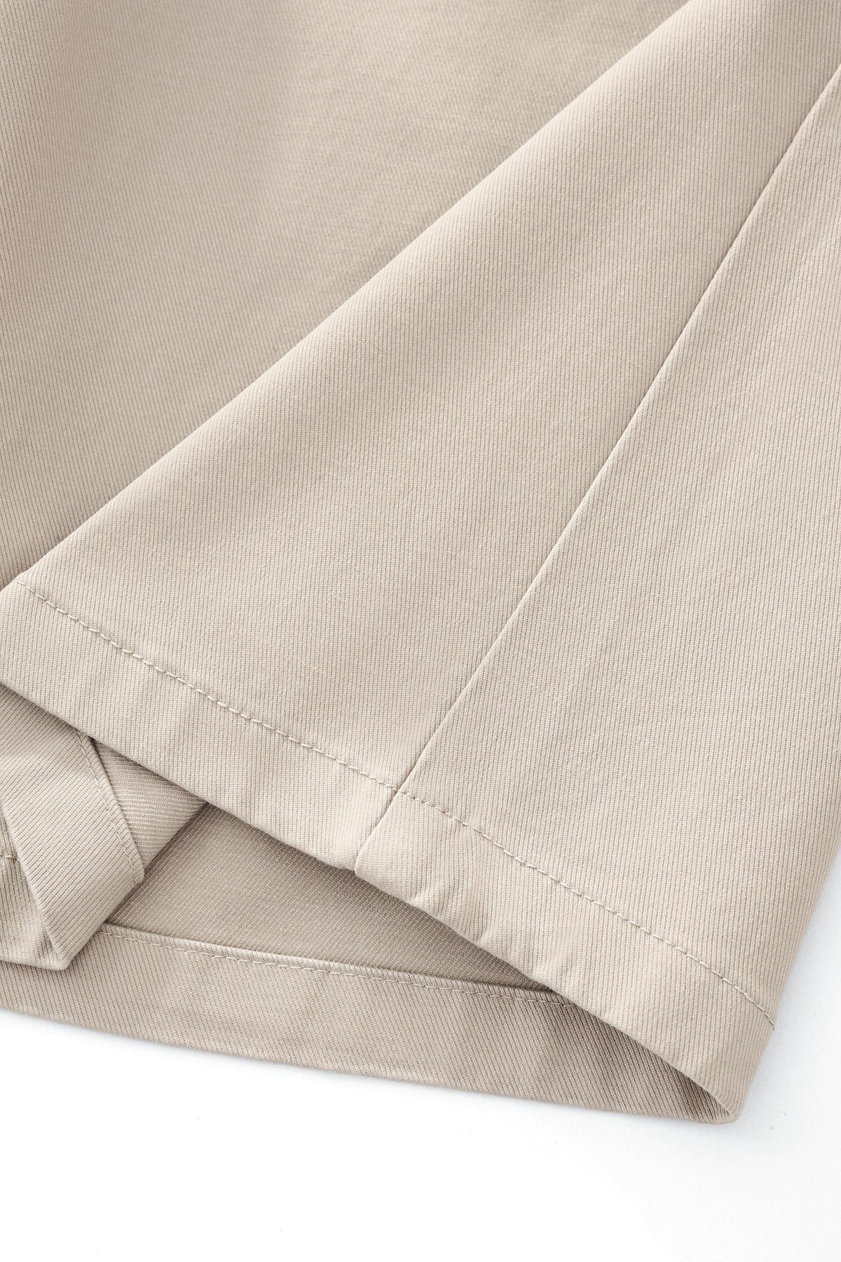 Barocco Apex Drawstring Men's Stretch Shorts - Beige