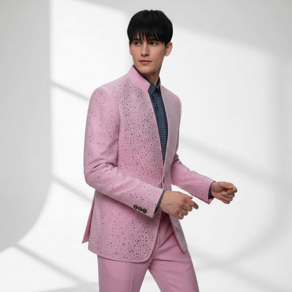 Supreme Reign suit pink/white