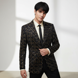 Golden Edge suit BLACK/GOLD