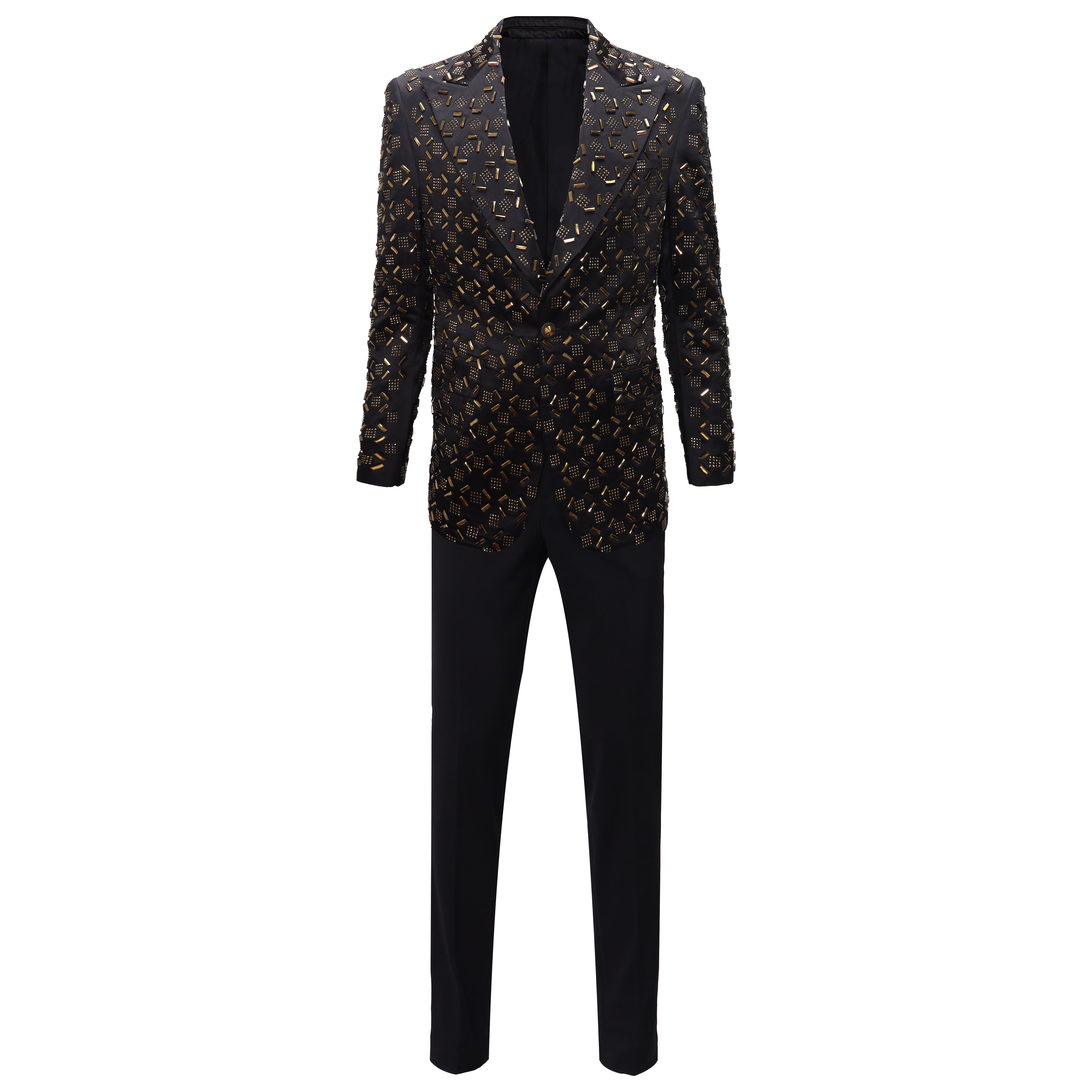 Golden Edge suit BLACK/GOLD