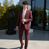 Signature Suit BURGUNDY