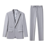 Barocco Essence Signature Men's Suit - Grey