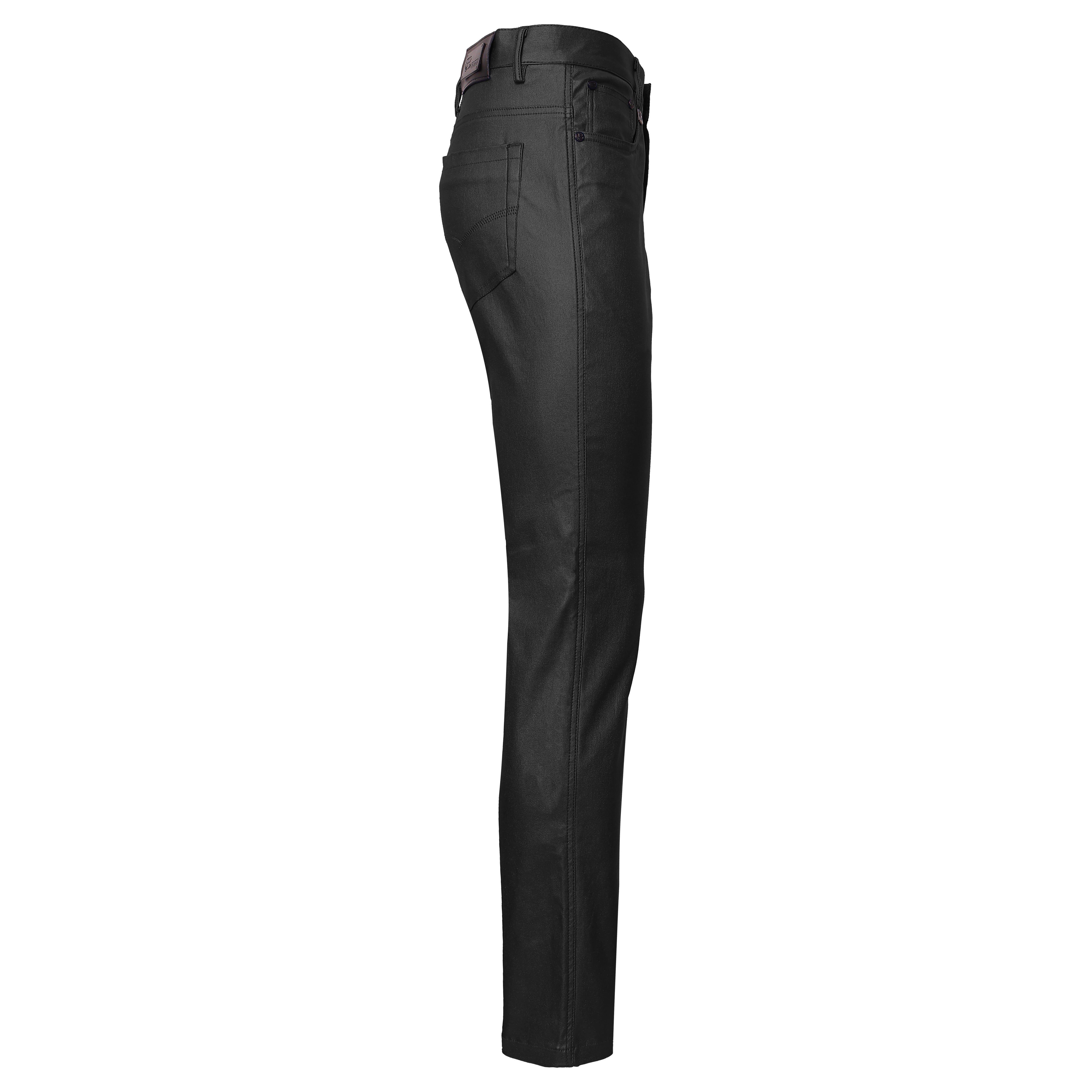 Versatile Vogue Metallic Jeans BLACK