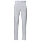 Dapper Details Pants WHITE/SILVER