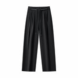 Belmont Pleated Trousers BLACK