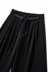 Belmont Pleated Trousers BLACK