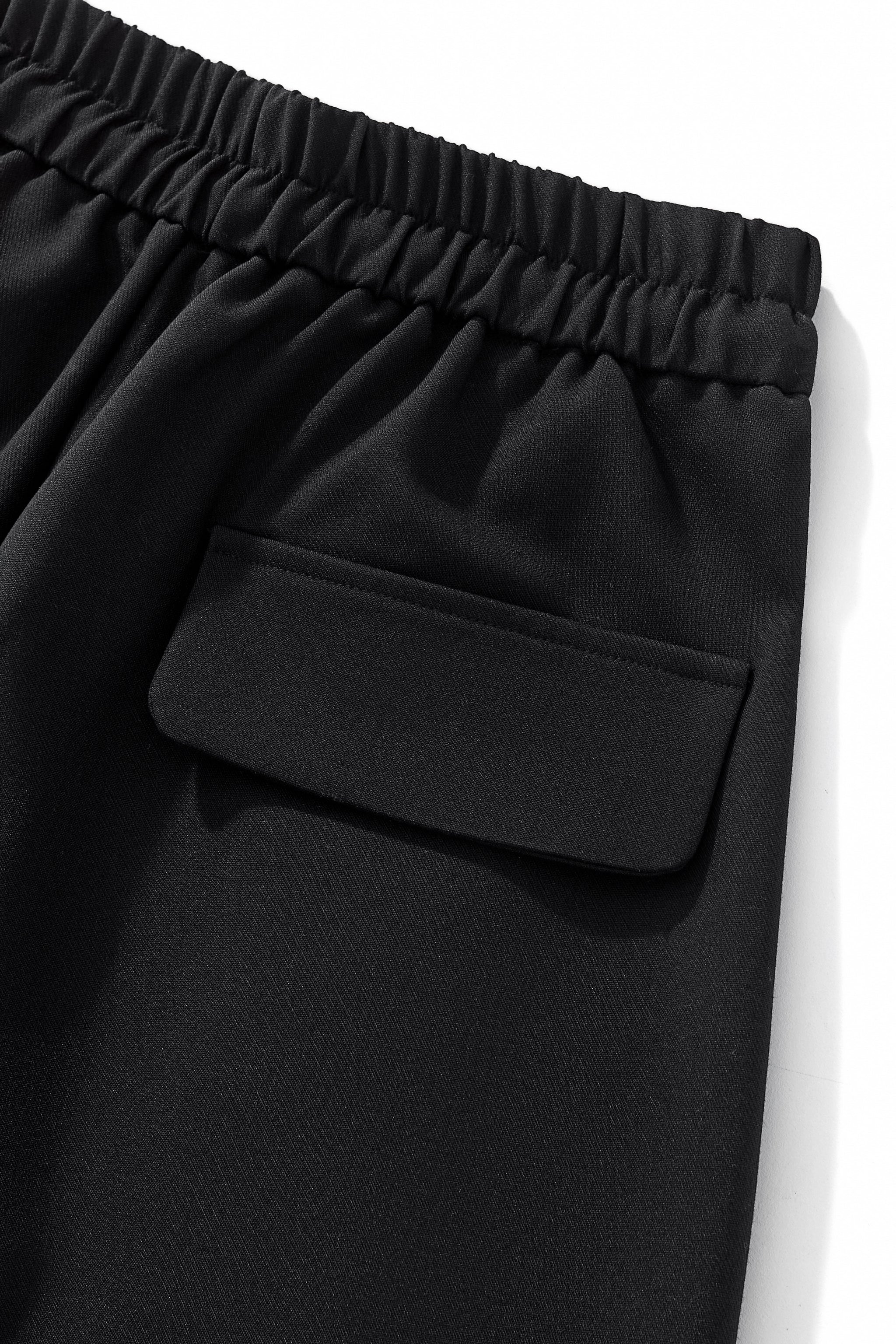 Belmont Pleated Trousers BLACK